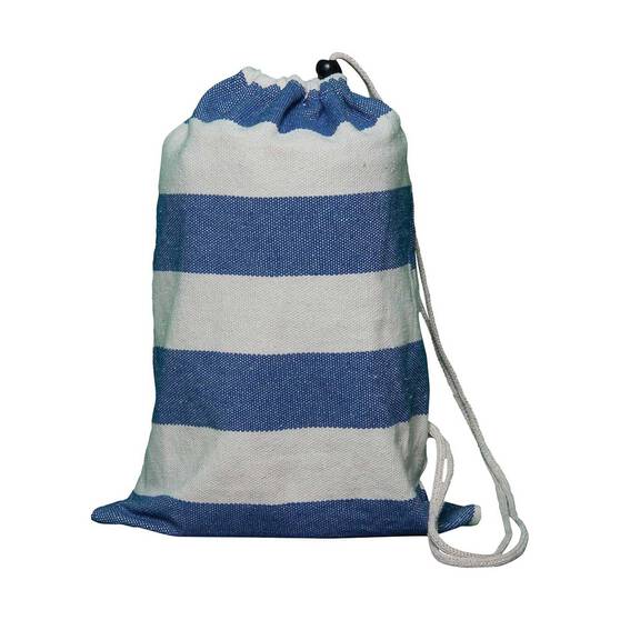 Wanderer Nautical Stripe Single Hammock, , bcf_hi-res