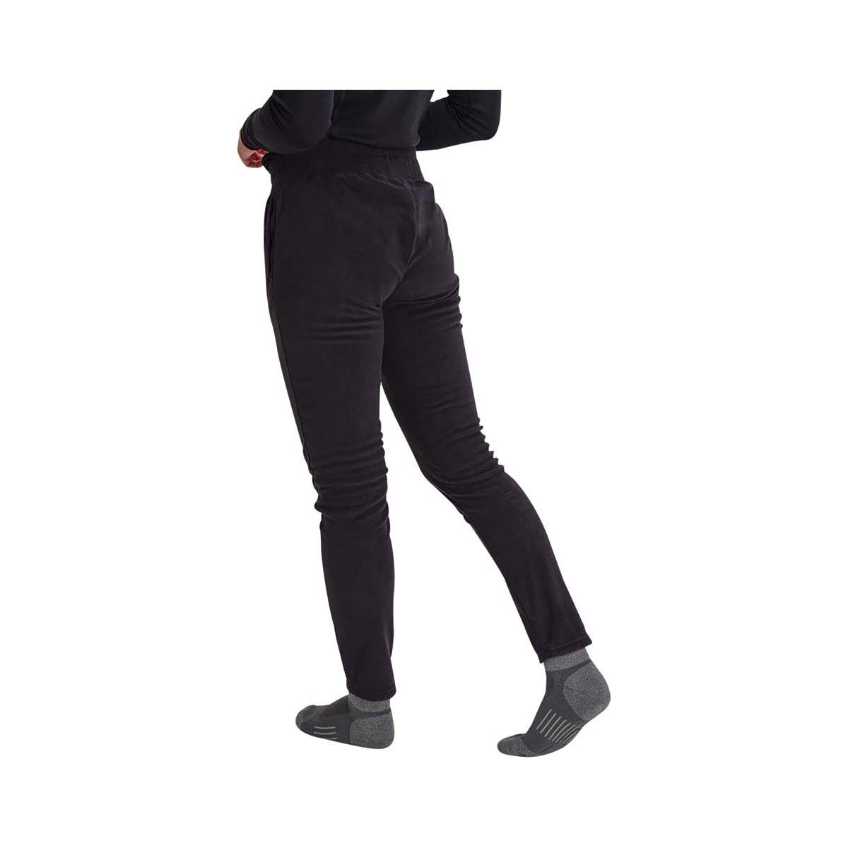 Macpac Women's Tui Fleece Pants Black 8, Black, bcf_hi-res