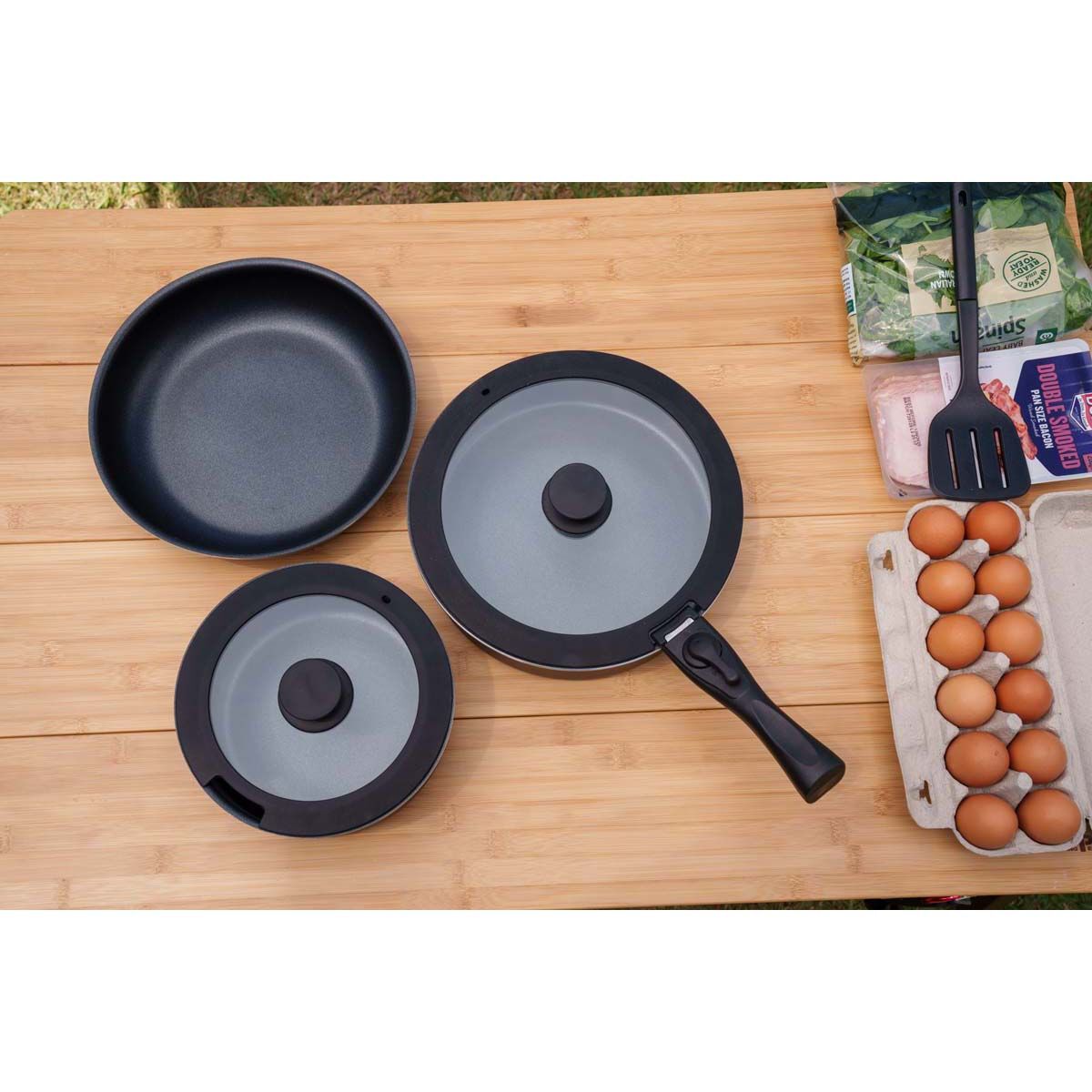Wanderer Non-Stick Aluminum 6 Piece Cook Set, , bcf_hi-res