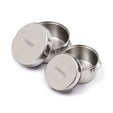 Campfire 4 Piece Stainless Steel Pots, , bcf_hi-res