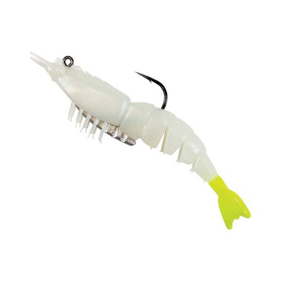 Zman Lure EZ Shrimp Soft Plastic Lure 3.5in Glow Chartreuse