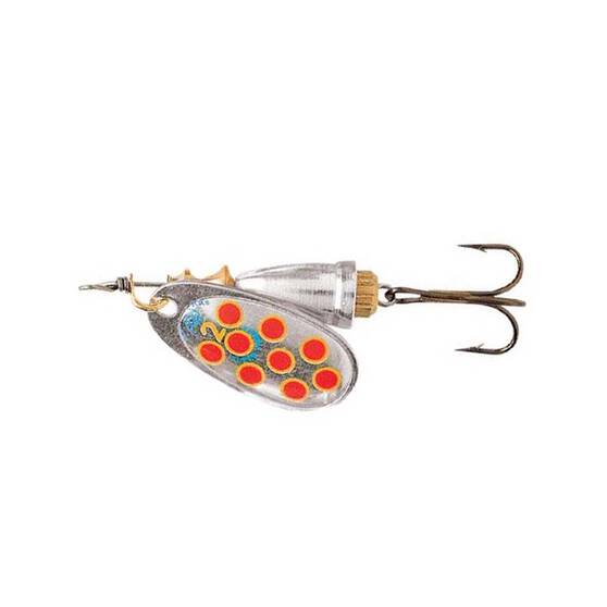 Blue Fox Vibrax Hot Pepper Spinner Lure Size 1 Silver Red, Silver Red, bcf_hi-res