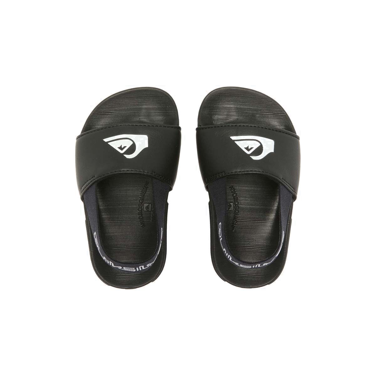 Quiksilver Toddler&rsquo;s Sunset Strapped Slides, Black, bcf_hi-res