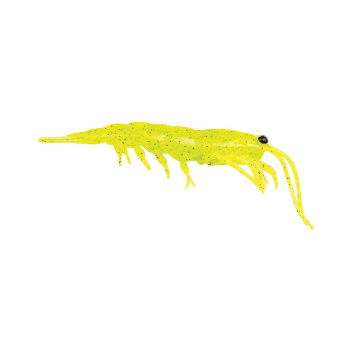 Pro Lure Clone Prawn Soft Plastic Lure 92mm Chartreuse UV, Chartreuse UV, bcf_hi-res