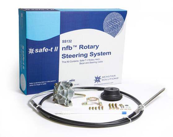 Seastar Solutions 9ft No Feed Back (NFB) Steering Kit, , bcf_hi-res