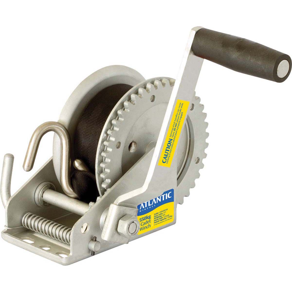 Ridge ryder top hand winch