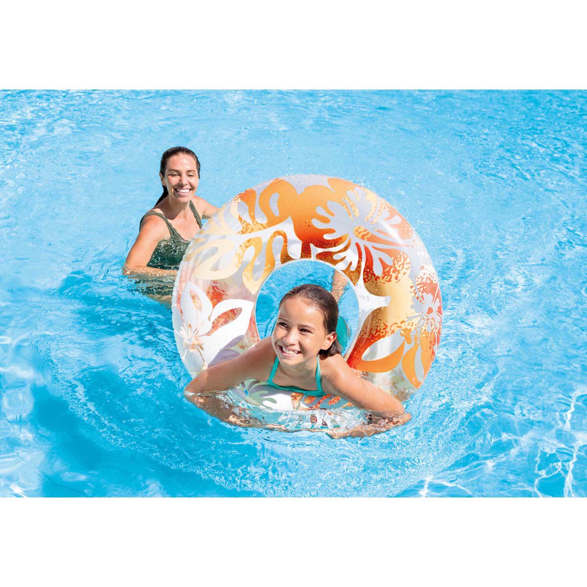 Intex Inflatable Swim Ring Assorted Colours, , bcf_hi-res