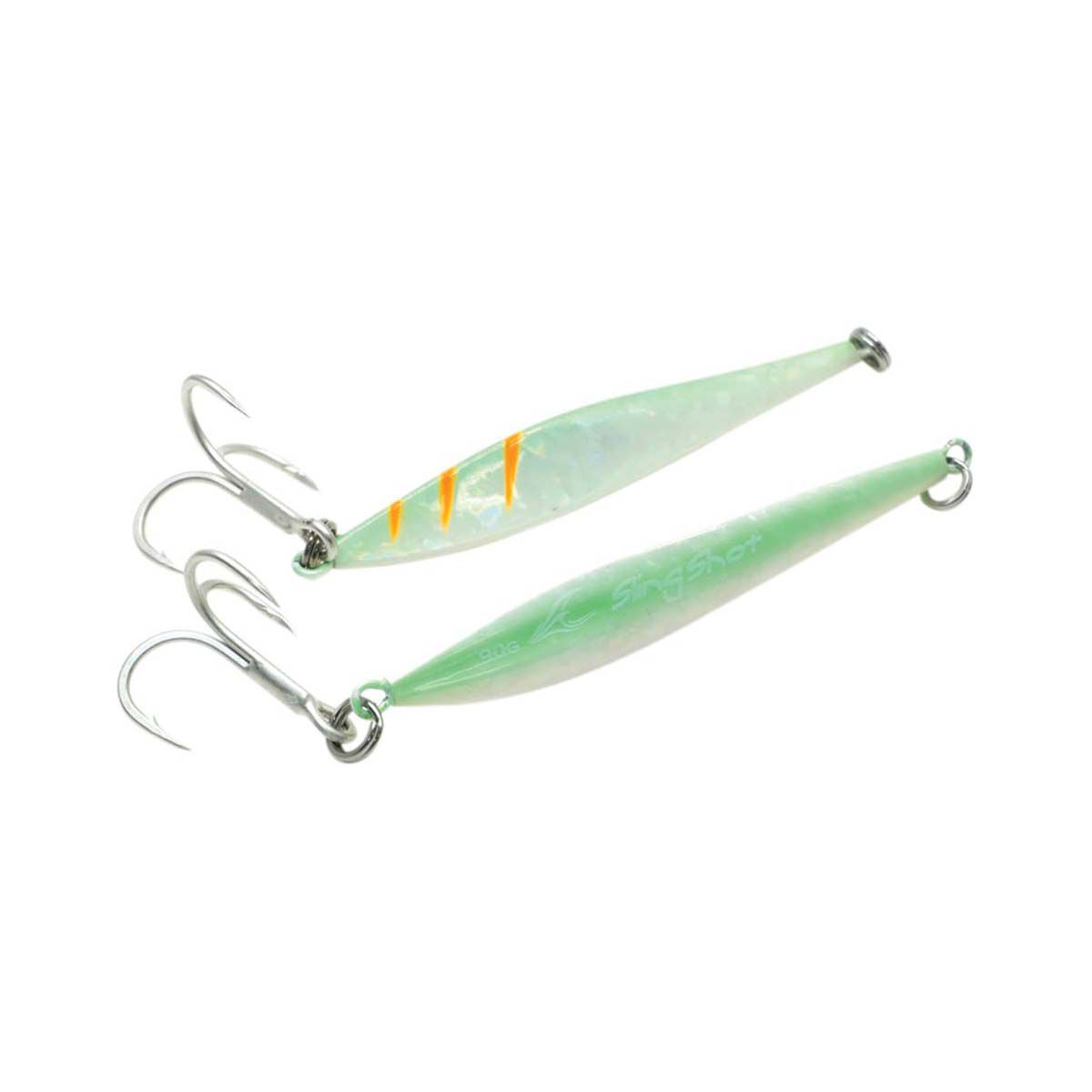 Ocean's Legacy Sling Shot Casting Lure 26g Mint Glow, Mint Glow, bcf_hi-res