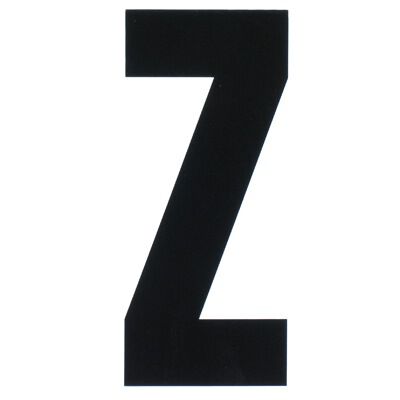 BLA Rego Letters 6in Black B, Black, bcf_hi-res