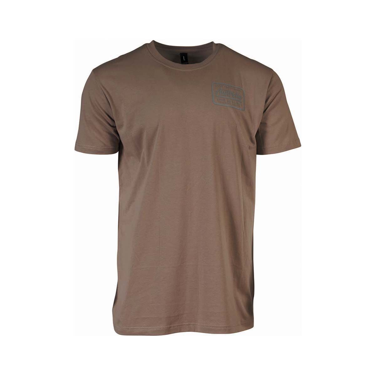 Tide Apparel Men's Australia Short Sleeve Tee Brown S, Brown, bcf_hi-res
