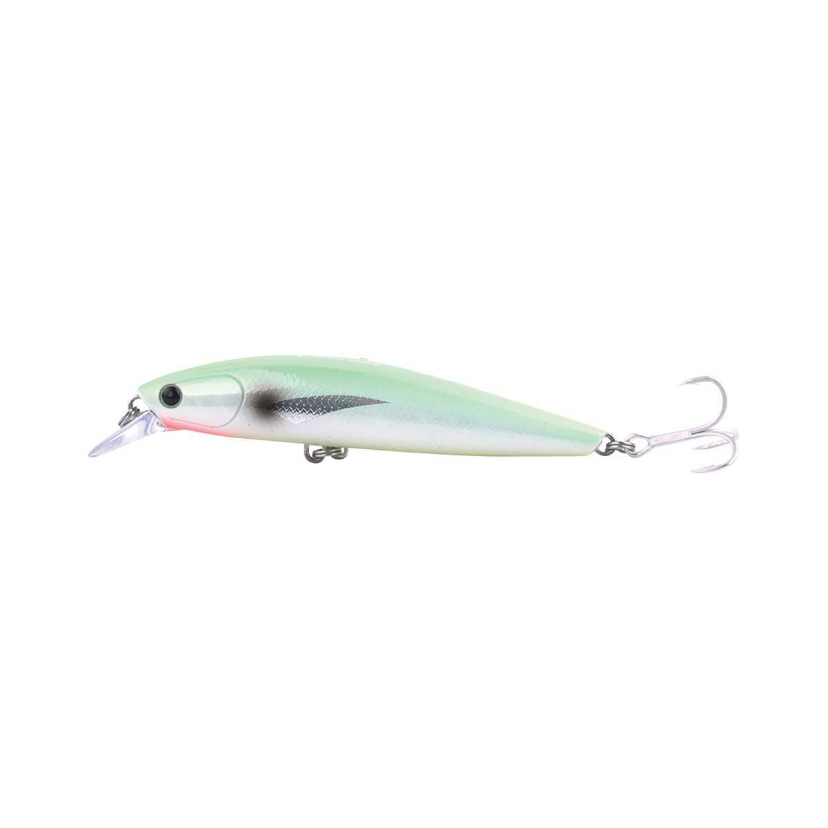 Ocean's Legacy Tidalus Minnow High Speed Hard Body Lure 108mm White Lumo Bait, White Lumo Bait, bcf_hi-res