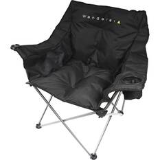 Wanderer Luxury Padded Seat Chair 120kg, , bcf_hi-res