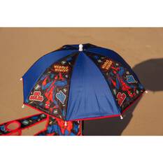 Spiderman Kids Camp Chair with Umbrella 30kg, , bcf_hi-res