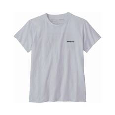 Patagonia Women's P-6 Logo Responsibili-Tee White XS, White, bcf_hi-res
