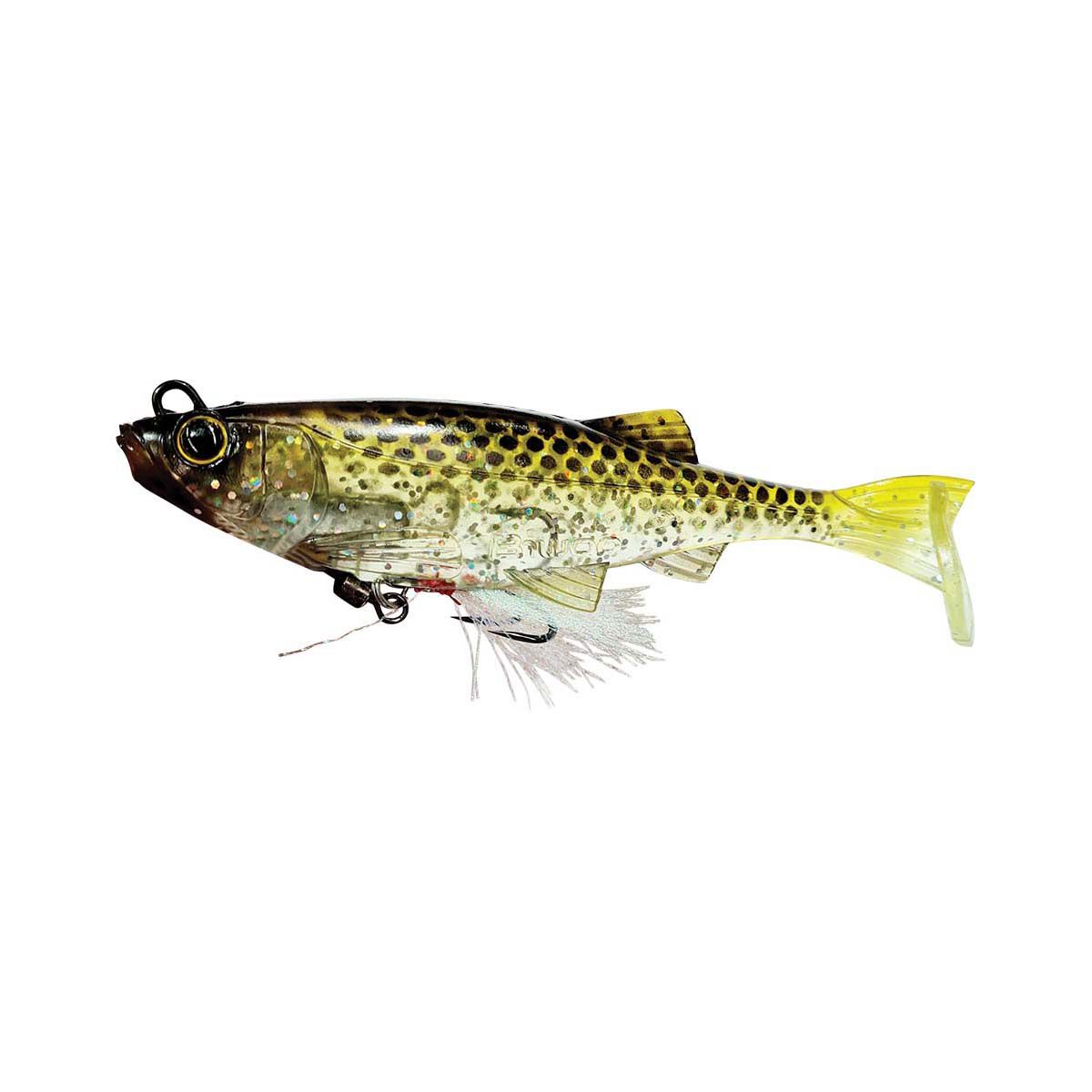 Biwaa Kapsiz HD Kast Soft Swimbait Lure 6in Ghost Carp Holographic Flake, Ghost Carp Holographic Flake, bcf_hi-res
