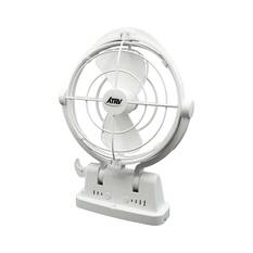 Aussie Traveller 12V Fan with Remote Control White, White, bcf_hi-res