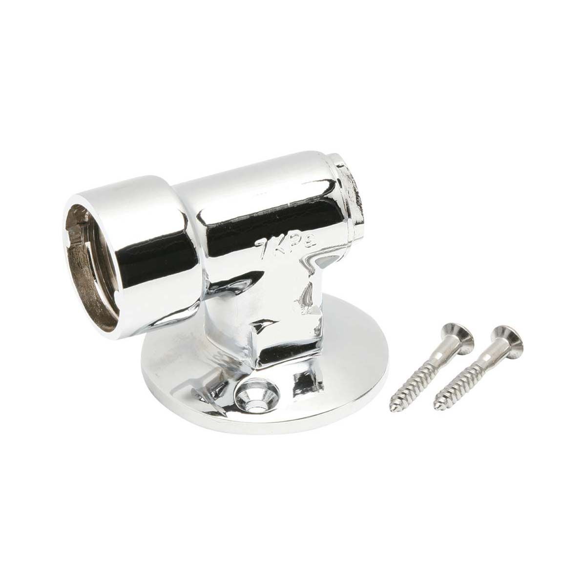 Bromic Chrome Plated Floor Socket 1/2, , bcf_hi-res