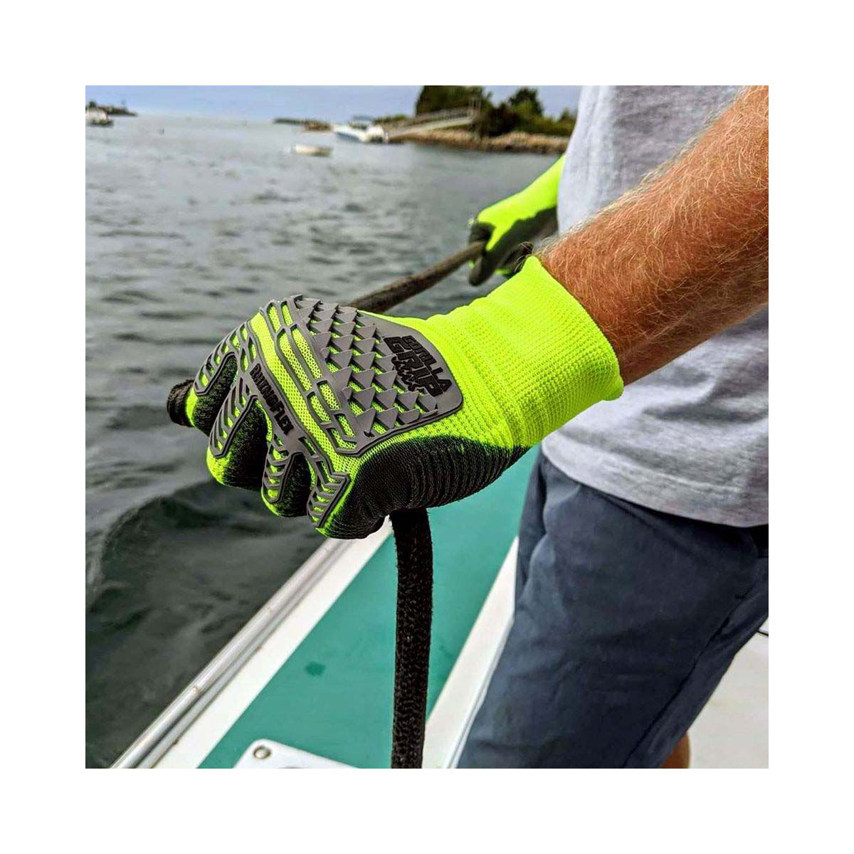gorilla grip fishing gloves