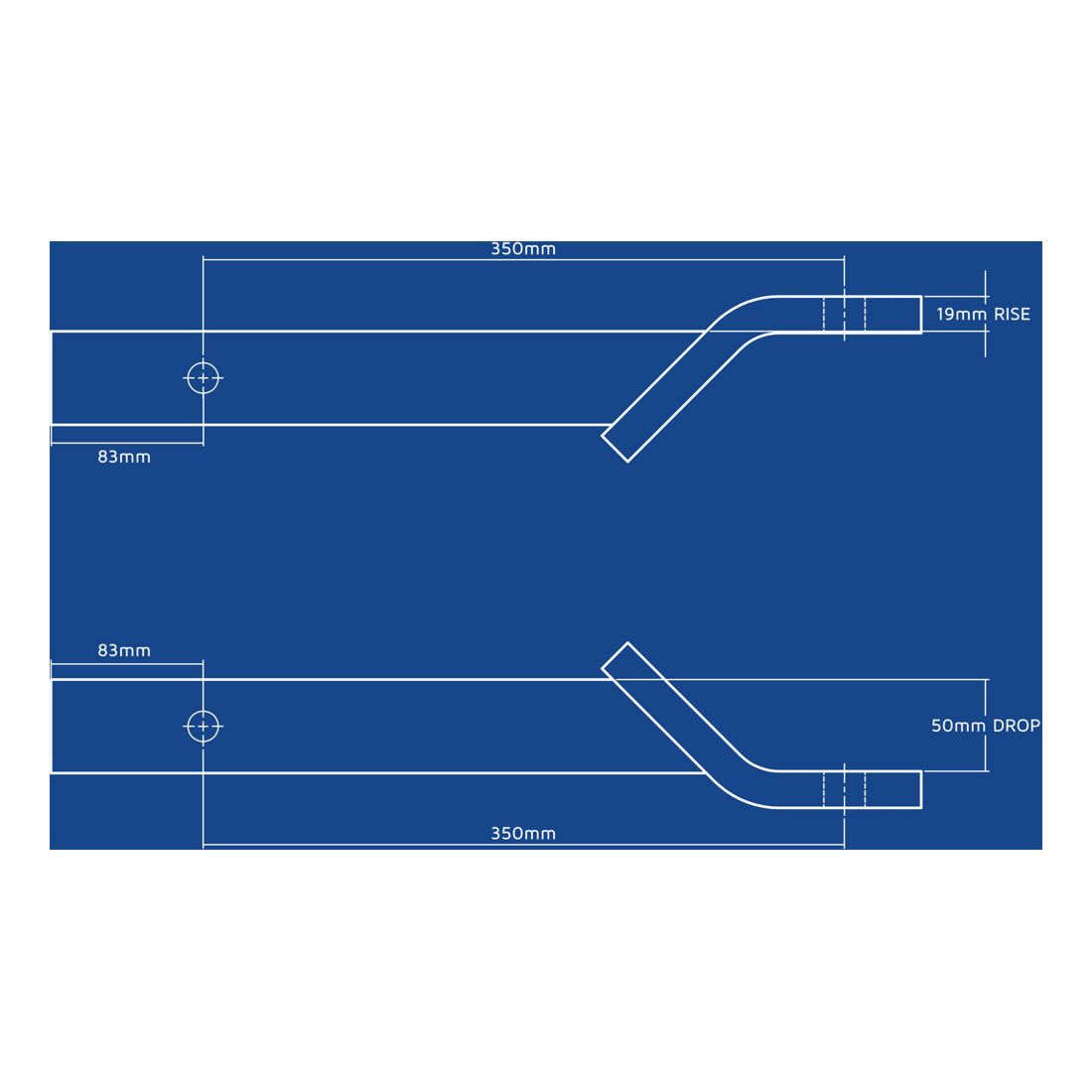 Hayman Reese Tow Ball Mount Kit 50mm/350mm, , bcf_hi-res