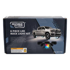 Ridge Ryder LED Rock Light Kit - 6PC, , bcf_hi-res
