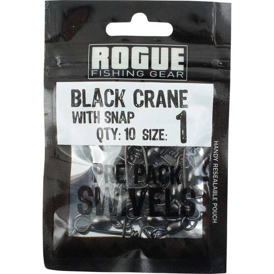 OMS Test Rogue Black Crane Coastlock Swivel 10 Pack, , bcf_hi-res