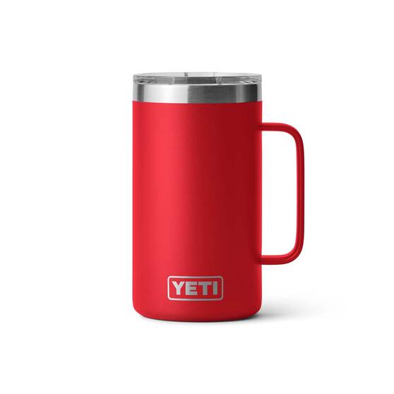 YETI® Rambler® Mug 24 oz (710ml) with MagSlider™ Lid Rescue Red, Rescue Red, bcf_hi-res