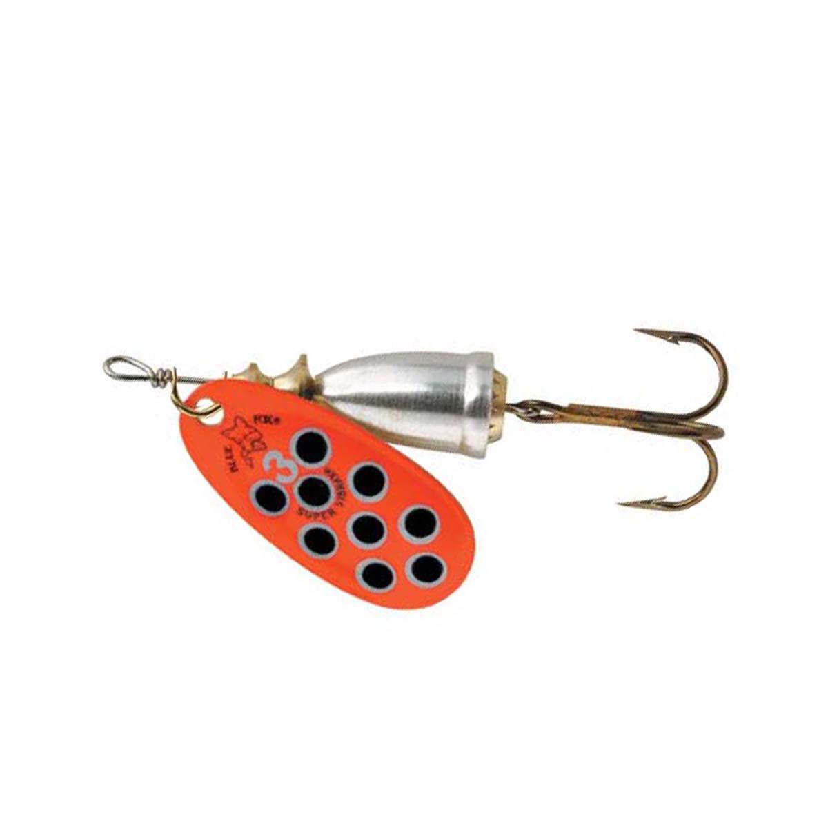 Blue Fox Vibrax Hot Pepper Spinner Lure Size 2 Red Black, Red Black, bcf_hi-res