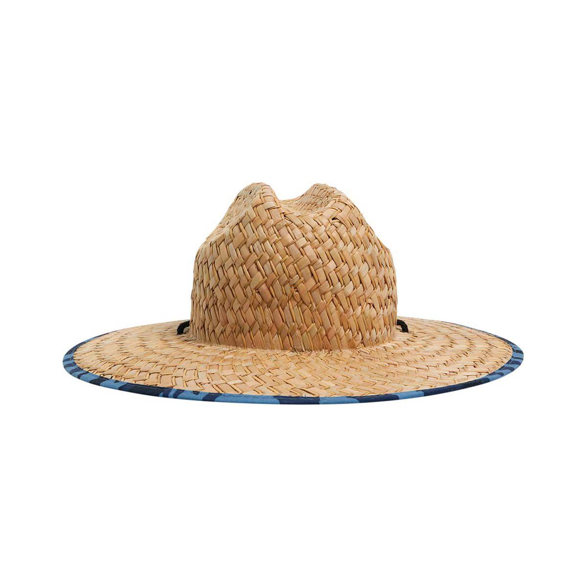 Quiksilver Men’s Straw Outsider Hat Navy Blazer S/M BCF