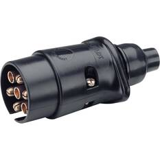 Narva 7 Pin Large Round Plastic Trailer Plug, , bcf_hi-res