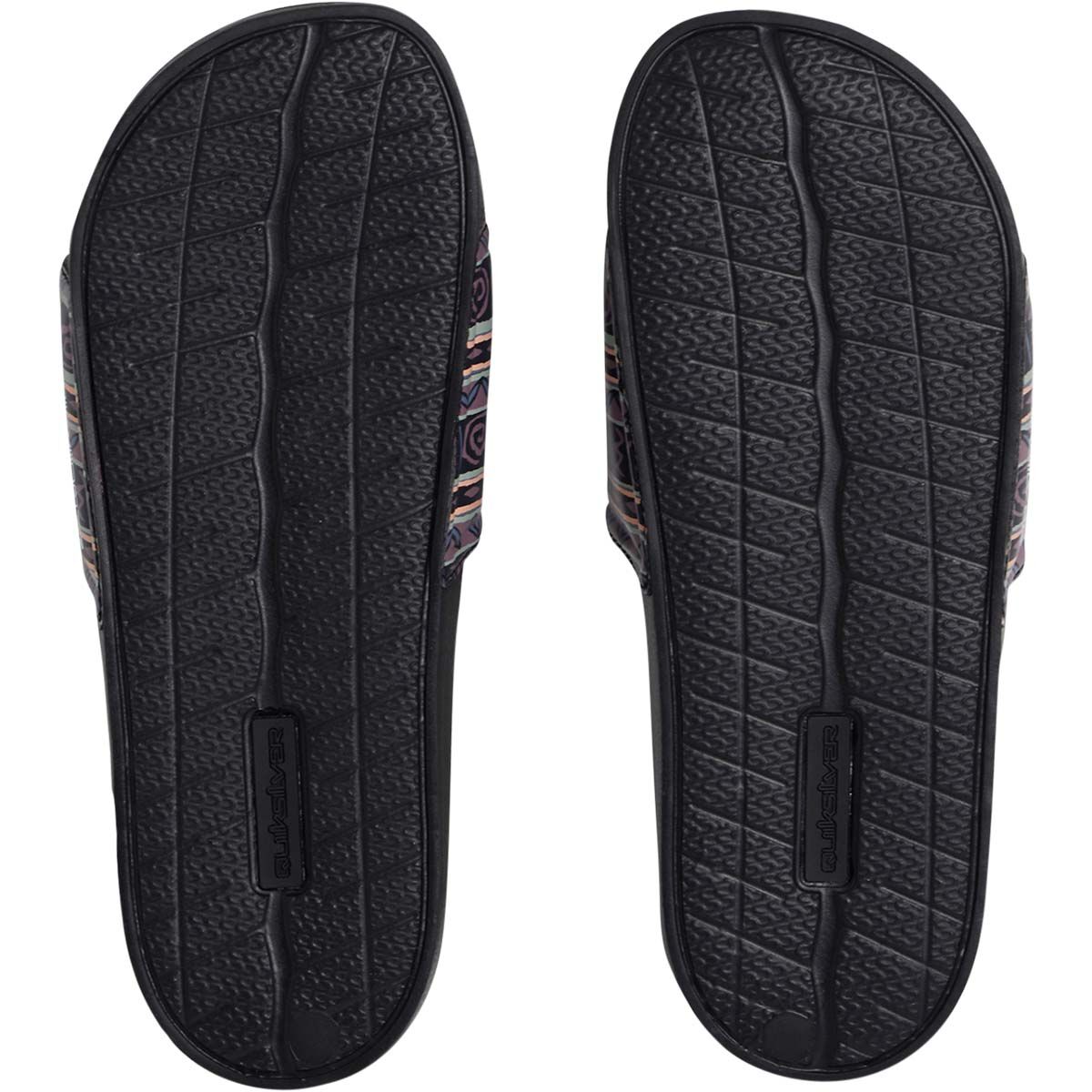 Quiksilver Women&rsquo;s Session Slide Thongs, Grape, bcf_hi-res