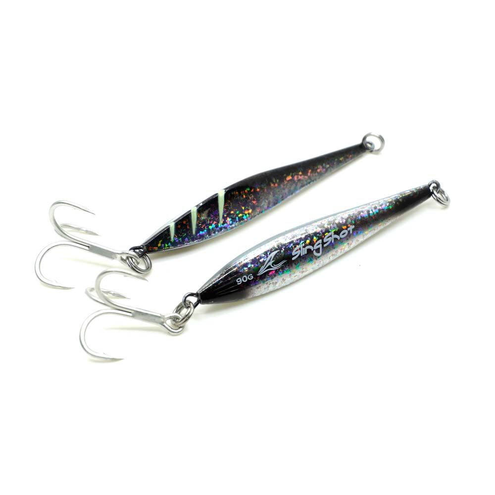 Ocean's Legacy Sling Shot Jig Lure 9g Dark Knight, Dark Knight, bcf_hi-res