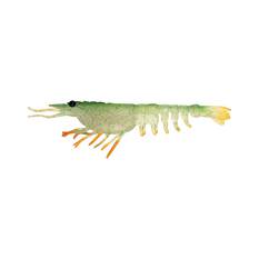 Nomad Live Ops Switcher Shrimp Soft Plastic Lure 3.5in Green Ghost Stalker, Green Ghost Stalker, bcf_hi-res