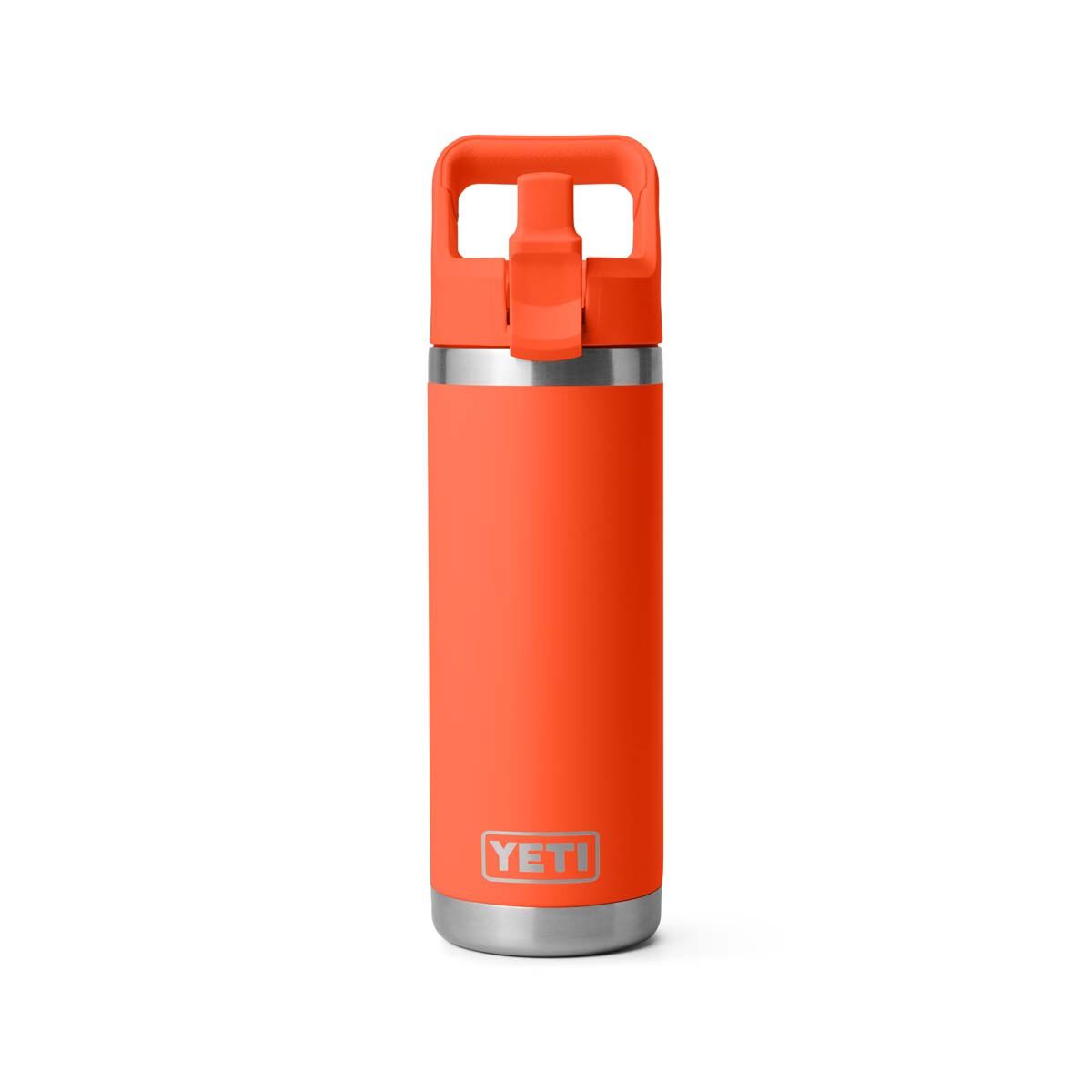 YETI&reg; Rambler&reg; Straw Bottle 18 oz (532 ml) Papaya, Papaya, bcf_hi-res