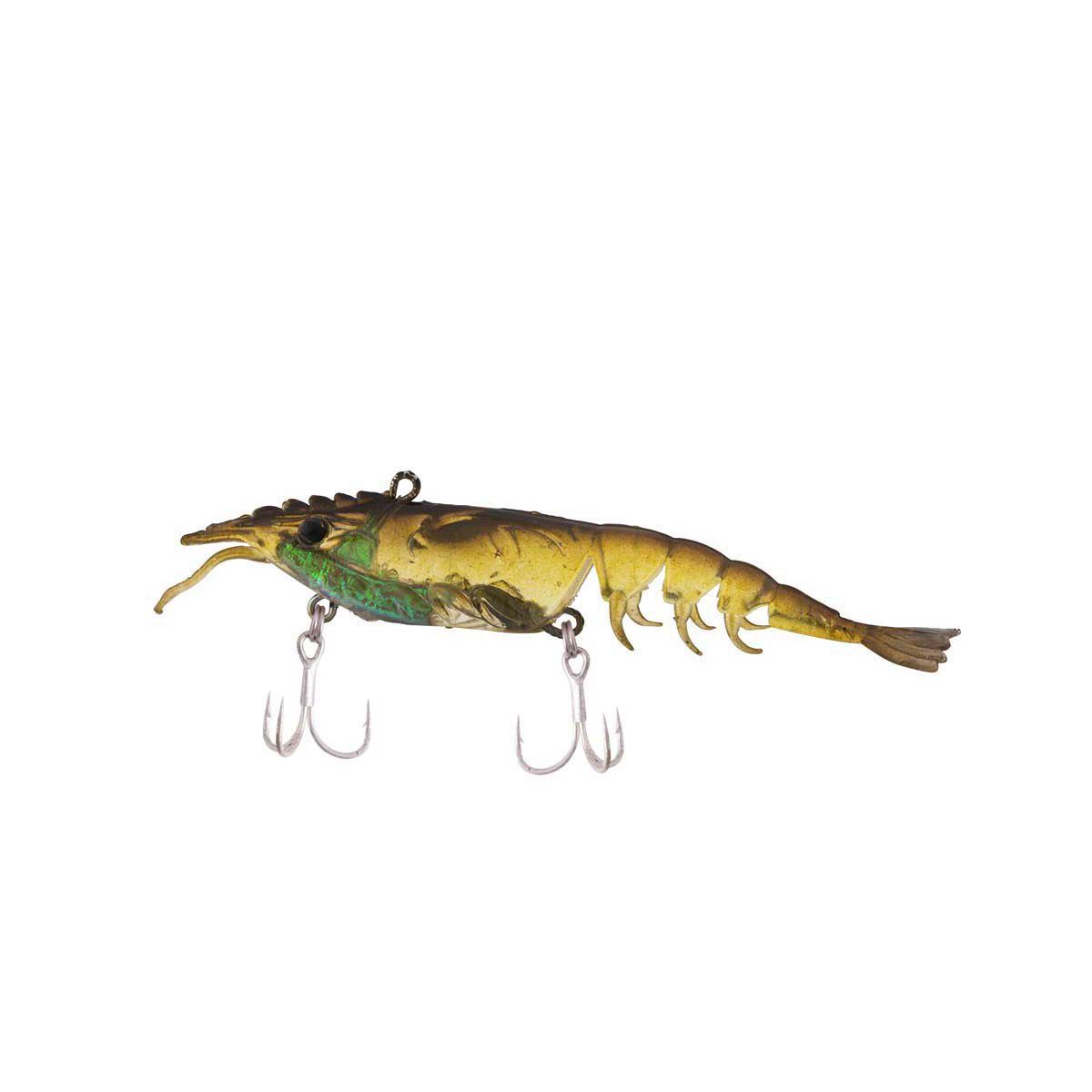 Berkley Shimma Shrimp Soft Vibe Lure 85mm Olive Shrimp, Olive Shrimp, bcf_hi-res