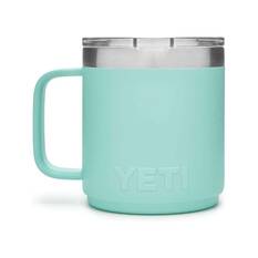 YETI® Rambler® 10 oz (295ml) Stackable Mug with MagSlider™ Lid Seafoam, Seafoam, bcf_hi-res