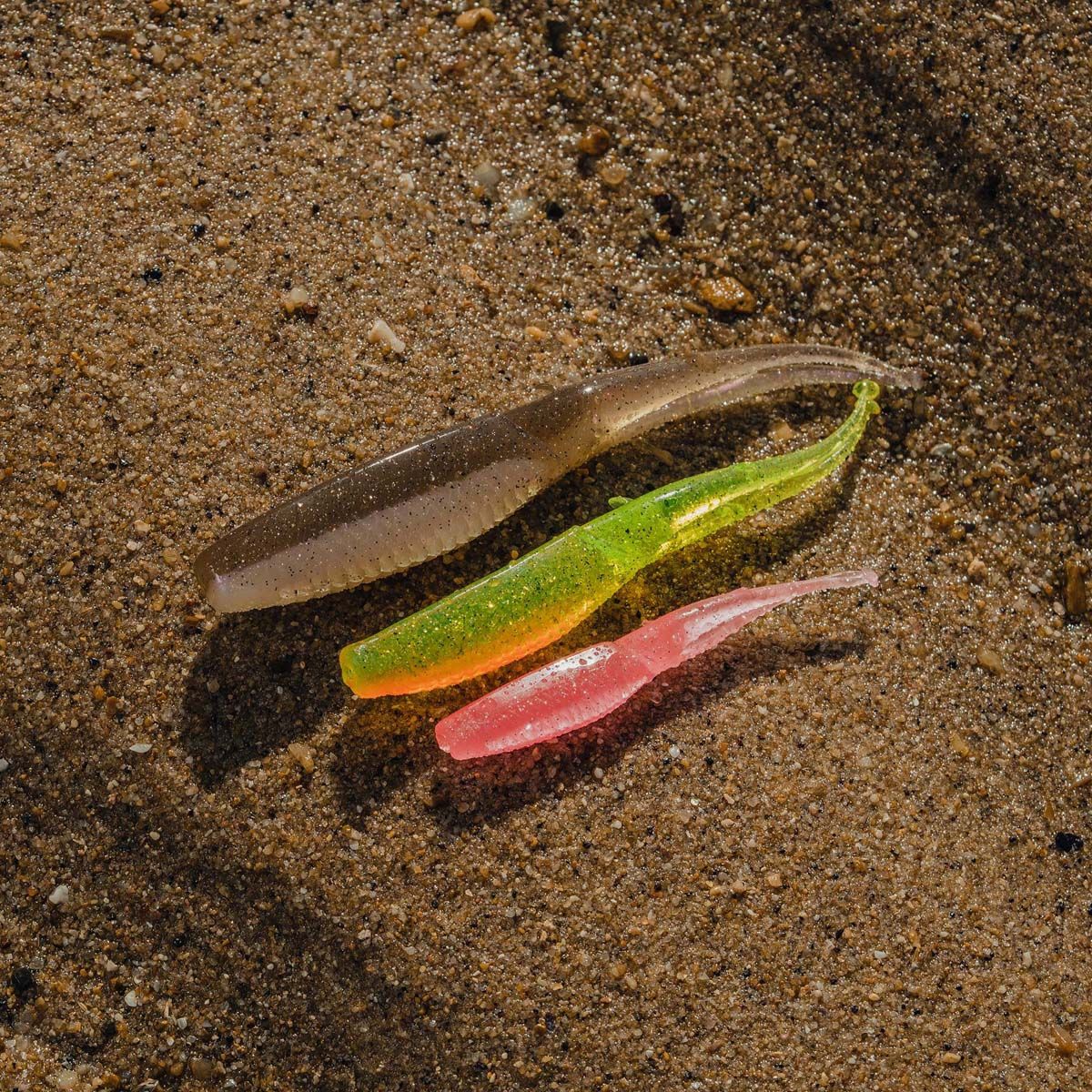 Nomad Live Ops Double Down Soft Plastic Lure 5in Electric Flash, Electric Flash, bcf_hi-res