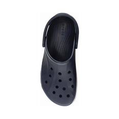 Crocs Unisex Bayaband Clogs, Navy/Pepper, bcf_hi-res