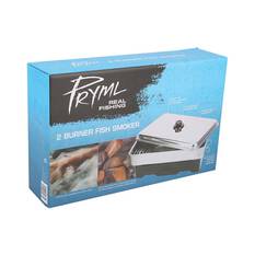 Pryml Deluxe Stainless Steel Two Burner Fish Smoker, , bcf_hi-res