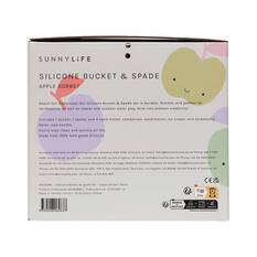 SUNNYLiFE Apple Sorbet Silicone Beach Bucket Set, , bcf_hi-res