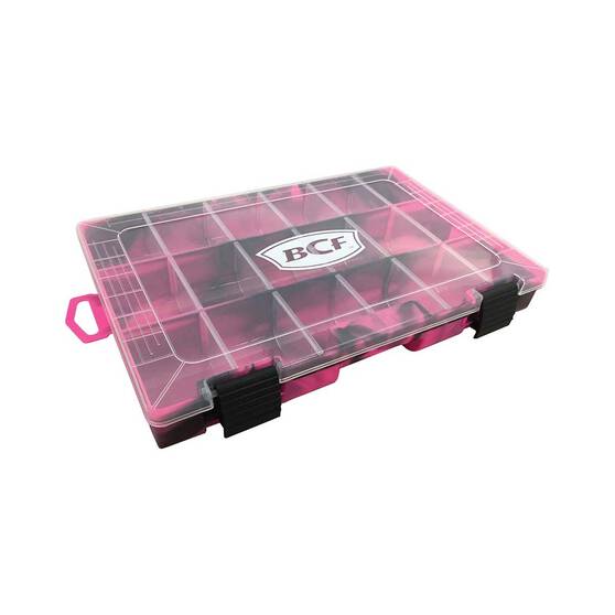 BCF Drift 3600 Tackle Tray Pink, Pink, bcf_hi-res