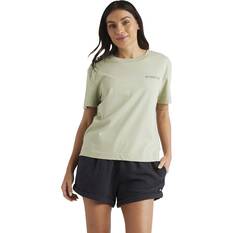Quiksilver Elements Short Sleeve Tee for Women, Sage, bcf_hi-res