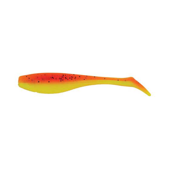 Mcarthy Paddle Tail Soft Plastic Lure 4in Hot Orange, Hot Orange, bcf_hi-res