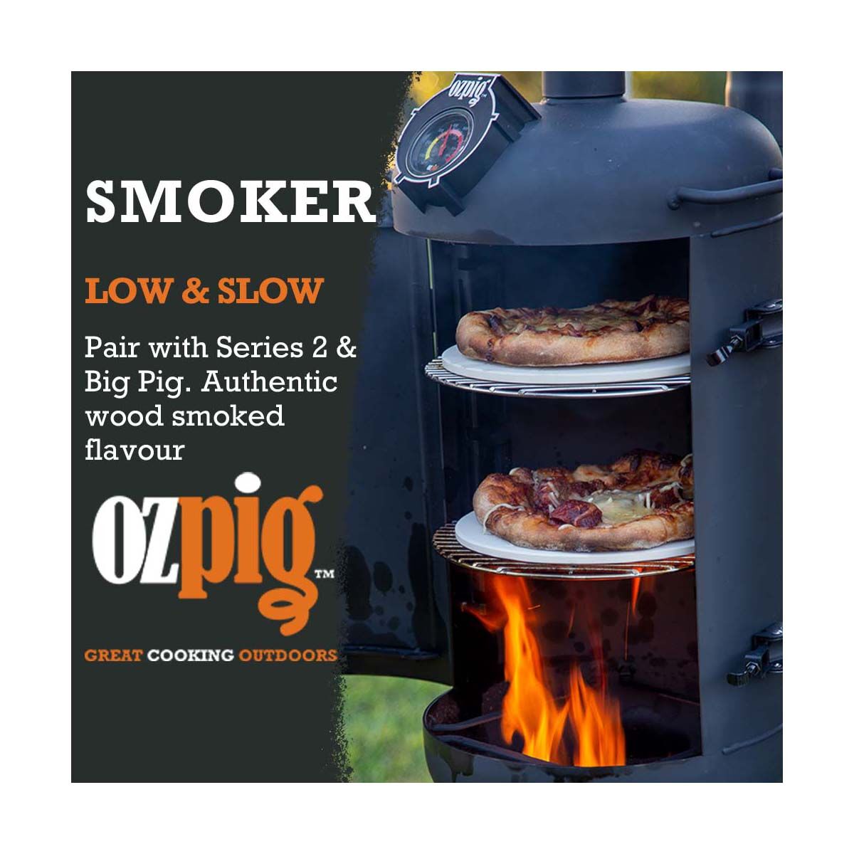 Ozpig Pizza Stone for Smoker Oven, , bcf_hi-res