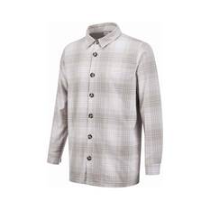 OUTRAK Men’s Fleece Lined Shacket, Taupe, bcf_hi-res