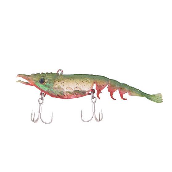 Berkley Shimma Shrimp Soft Vibe Lure 85mm Nuclear Chicken, Nuclear Chicken, bcf_hi-res