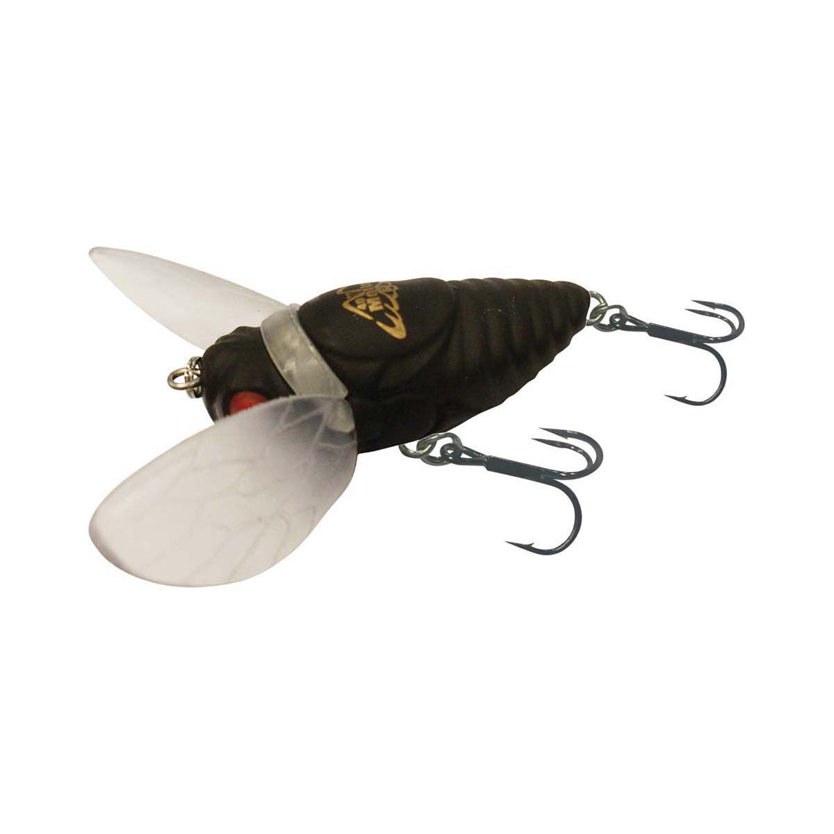 Warlock Moth Surface Lure 40mm Black Magic, Black Magic, bcf_hi-res