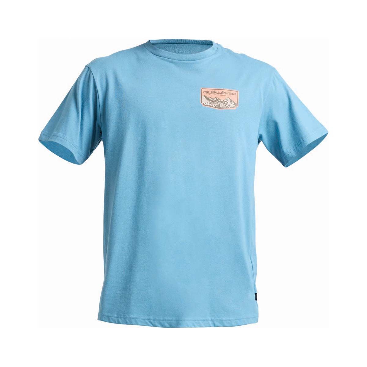 Quiksilver Men&rsquo;s Ground Swells Short Sleeve Tee, Airforce Blue, bcf_hi-res