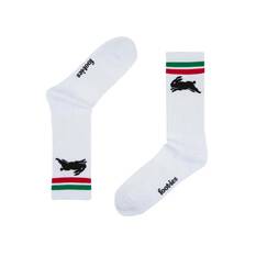 Foot-ies South Sydney Rabbitohs Sneaker Socks 2 Pack, , bcf_hi-res