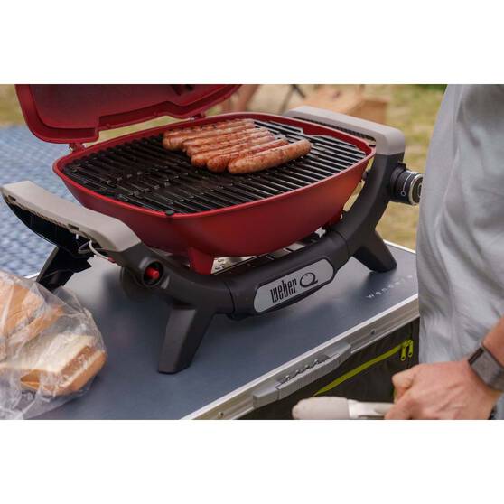 Weber Baby Q Flame Red (Q1000N) LP BBQ, , bcf_hi-res