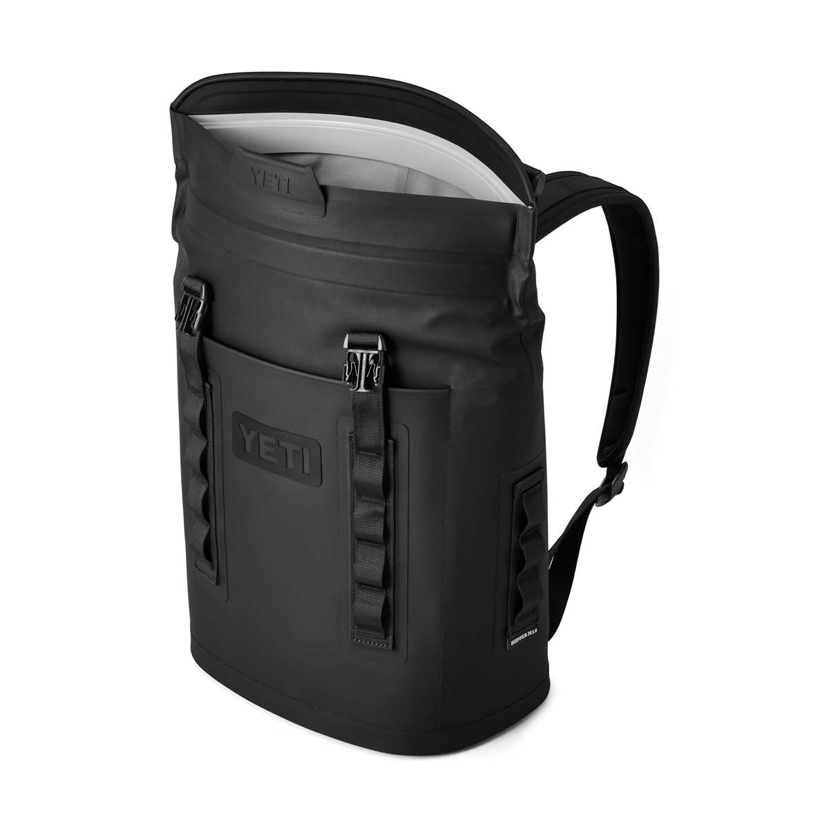 YETI&reg; Hopper&reg; M12 Backpack Soft Cooler Black, Black, bcf_hi-res